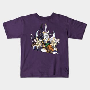 Moon Bunnies Kids T-Shirt